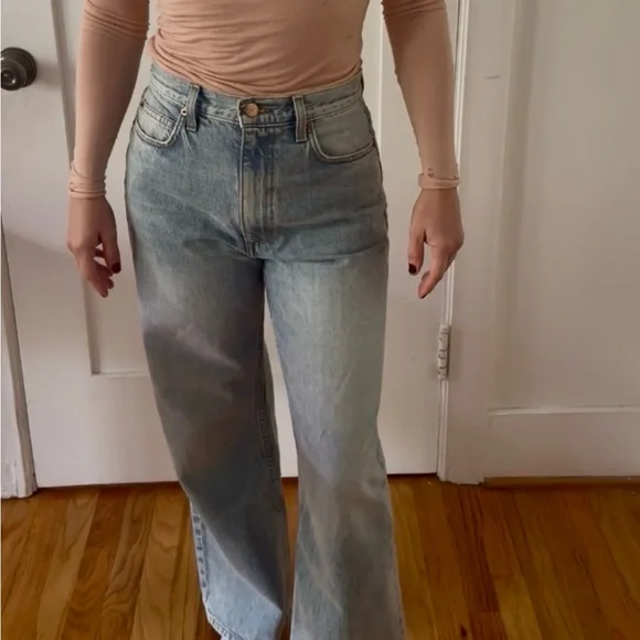 Doen Light Blue Flare Jeans